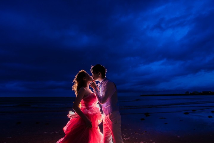 沙灘婚紗攝影-婚攝ODi